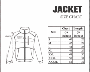Jack and jones hotsell jacket size guide